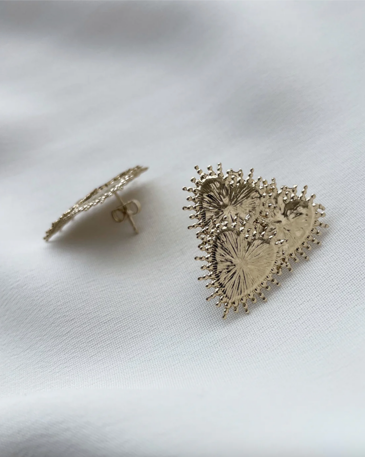 Capucine heart earrings